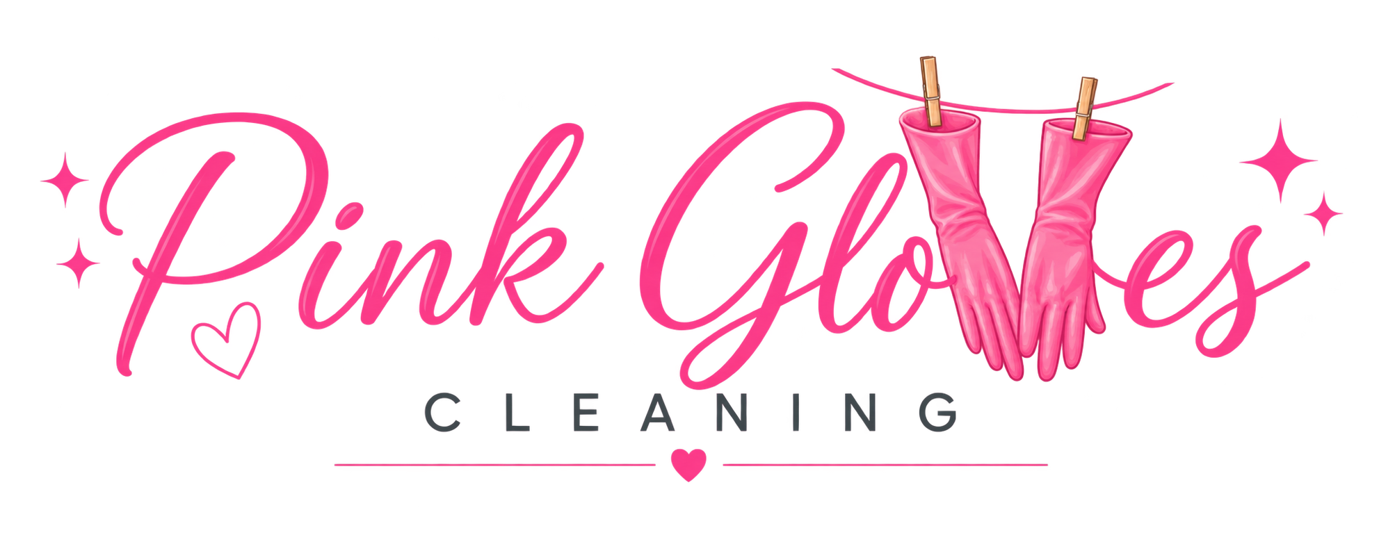 Pink Gloves Cleaning